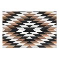 thumbnail image 3 of 4 Pieces Place Mat Linen Machine Washable Table Place Mats Vintage Southwestern Tribal Bohemian Dinner Mats for Outdoor Tables Desk Kitchen, 3 of 7