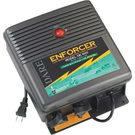 DARE PRODUCTS INC Electric Fence Charger, 150-Acre, Low Impedance, Plug-In, 110-Volt DE