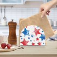 thumbnail image 6 of Blue Red Stars Napkin Holder for Table Clear Napkin Stand Paper Holder Acrylic Organizer Dispenser Napkins for Dinner Kitchen Restaurant Room, 6 of 8