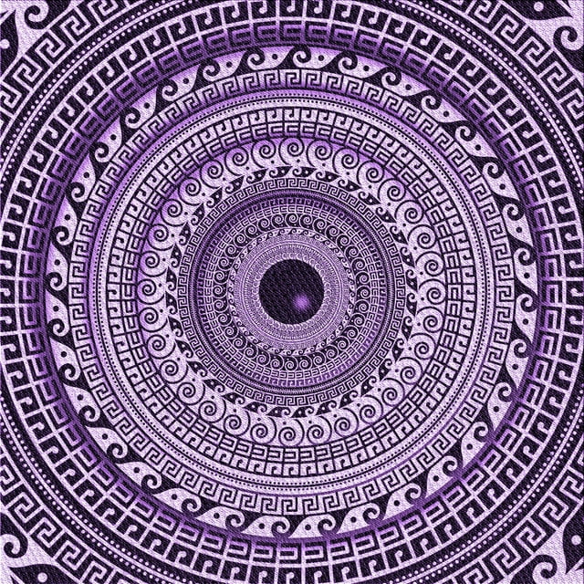 Ahgly Company Tapis d'Intérieur Lavables en Machine, Carrés, Transitionnels, Violet Foncé, 6' Carré