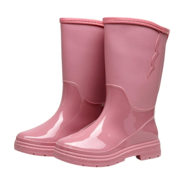 Botas De Lluvia Para Mujer Botas De Lluvia Antideslizantes De PVC Impermeables Para Viajar Con Mochila