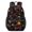 Basketball and Hoop, variant on Basketball and Hoop Black Pattern 17" School Backpacks for Teens,Waterproof Oxford Fabric,S-Shape Padded Straps for School,Travel,Hiking,Camping