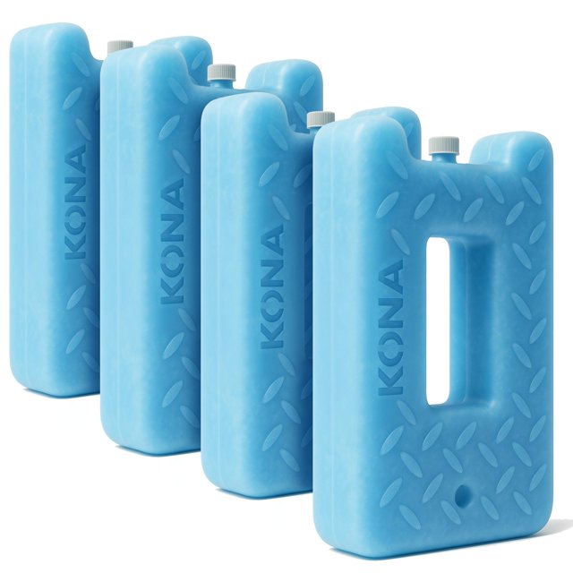 Paquetes de Hielo Kona Blue para Lonchera 900g Paquetes de Congelador x4