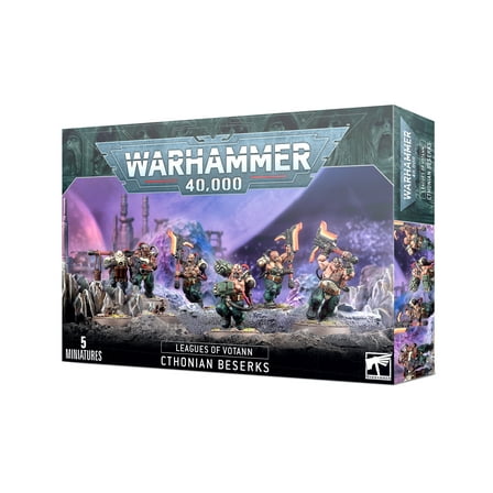 Games Workshop Warhammer 40K Leagues of Votann: Cthonian Berserks GWS 69-05