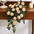 thumbnail image 4 of Artificial Flowers for Outdoors Hanging Fake Plants All-Season Artificial Flowers for Wall Decoration Suitable Garland for Home Indoor Outdoor Decor 35.43in, 4 of 6