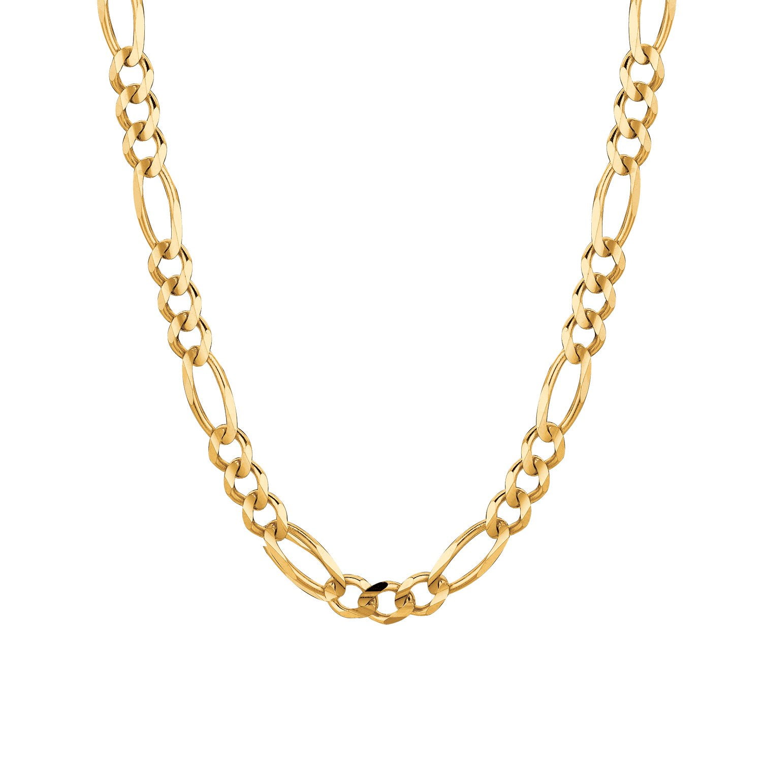アクセサリー 14K Gold Figaro Chain BELIEVER JEWELRY Figaro Link Chain Necklace in 14K Gold, 6mm - Samsclub.com