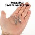 thumbnail image 2 of 20pcs Pegboard Hook Key Hanger 2.5cm Hole Distance Peg Board Organizer Hook, 2 of 8