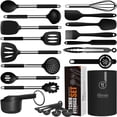 thumbnail image 1 of Juego de utensilios de cocina oannao de silicona resistente al calor, 18 piezas, 1 of 9