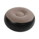 thumbnail image 4 of Taburete inflable flocado, silla de camping, otomana inflable portátil y ligera Café, 4 of 9