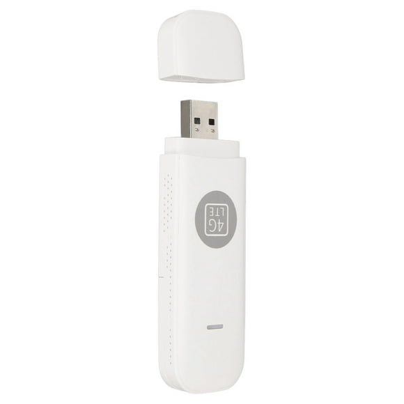 USB WiFi Hotspot, Stable Signal High Speed White 10 Users Sharing 4G Mobile WiFi for Laptop for Tablet