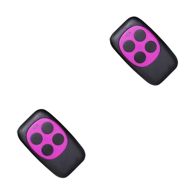 Sidaley Abridor de puerta de garaje universal Duplicador Operado por Puerta de elevación Control remoto Interruptor de teclado Llave digital Violeta 2piezas Sidaley CBP232811