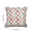 thumbnail image 3 of 17.72x17.72in Cottons Floral Farmhouses Throw Pillow Cover Vintage Botanical Cushion Case With Hidden Zipper Easys Install For Sofa Couch Bedroom, 3 of 6