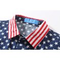 thumbnail image 3 of SSLR Big Boys Hawaiian Shirt 100% Cotton Short Sleeve Casual Button Down Shirts, 3 of 7