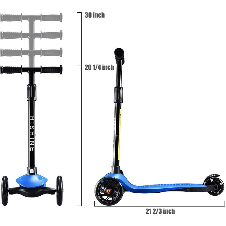 Mega GlideKick 3-Wheel Foldable Scooter - For Kids Ages 2-5