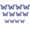 Blue, variant on Deluxe Wall Stickers for Living Room & Bedroom Decor, Easy Peel and Stick Removable Decals for Kids' Rooms, Weddings, and Showers, Educational Wall Art