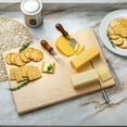 thumbnail image 7 of Leojiow High End Stainless Steel Cheese Cutter/Cutter Cheese Butter Slicing Tool Easily Cuts Evenly Sliced For Home Kitchens And Restaurants 1Pc Length 21 Width 8.4Cm Silver, 7 of 7