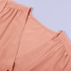 thumbnail image 5 of Vestido De Mujer Vestidos casuales de verano Vestido plisado europeo Media manga para el trabajo (Naranja XXL) Cgtredaw Para estrenar, 5 of 9