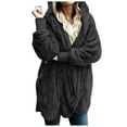 thumbnail image 1 of asdoklhq Womens Plus Size Coats Clearance Women Winter Warm Coat Jacket Parka Outwear Ladies Cardigan Coat, 1 of 7
