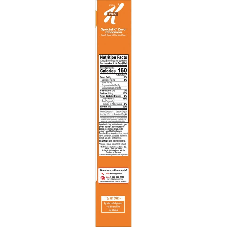 special-k-protein-nutrition-facts