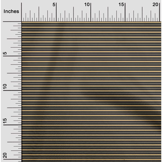 oneOone Cotton Cambric Fabric Shadow Stripe Print Fabric BTY 56 Inch Wide