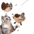 thumbnail image 1 of Gatito Toy Simulada CHIRPING GAT CAT TOYPE VELAJE TOMAS CATNIP Toys para Gatos Interiores, 1 of 9