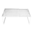 thumbnail image 1 of Estante de almacenamiento expandible para gabinete, organizador ajustable, soporte elevador para debajo del fregadero, armario, libros, dormitorio, Blanco 38 a 62cm, 1 of 8