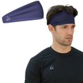 thumbnail image 1 of Temple Tape Diademas para hombres y mujeres - Banda para el sudor para hombre Diadema deportiva que absorbe la humedad Bandas para el sudor para correr, entrenamiento cruzado, yoga y casco de biciclet, 1 of 1