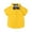 Solid Yellow, variant on Kids Shirts Boys 5T Dress Shirt Short Sleeve Button Up Yellow Shirt with Bow Collared Summer