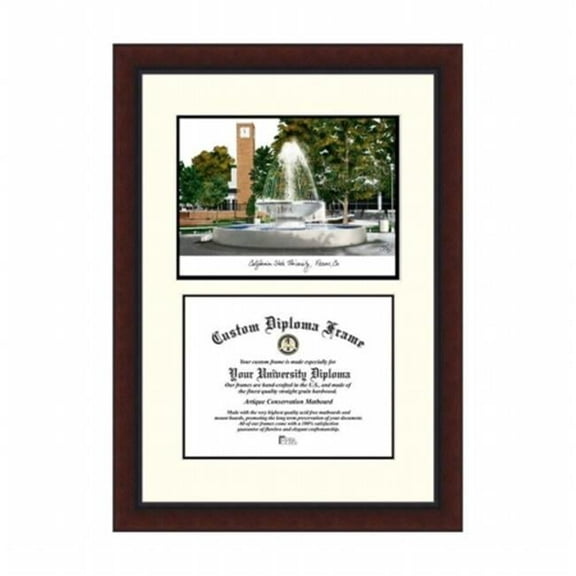 Campusimages CA920LV Cal State Fresno Legacy Scholar Diploma Frame