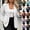 Army Green, variant on Womens Striped Blazer Notched Lapel Single Button Long Sleeve Tailored Two Pocket Business Casual Vertical Stripe Suit Jackets for Women