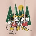 thumbnail image 3 of Disney - Mickey & Friends - Mickey & Minnie Go Hiking & Camping - Juniors Cropped Pullover Hoodie, 3 of 5
