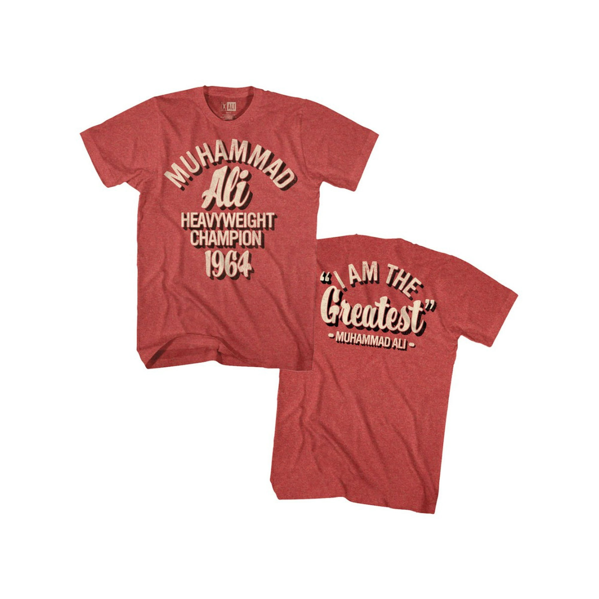 Muhammad Ali Boxing Legend '64 Heavyweight Champion Red Hthr F B