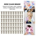 thumbnail image 3 of PBPBOX Craft Brads Dark Brown Iron Easy to Use for Scrapbooking and Photos 200Pcs, 3 of 5