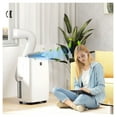 thumbnail image 2 of 14000 BTU Portable Air Conditioner, AC Unit with Remote, Dehumidifier, Fan for 700 sq ft, 24H Timer, Window Kit, 2 of 9