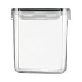 thumbnail image 3 of Recipientes herméticos para almacenamiento de alimentos con tapas, botes transparentes, tarros de almacenamiento de cocina para harina, cereales, , 1,6L 1.6L, 3 of 8