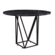 thumbnail image 3 of Comedor MOBILKRAFT Modelo Tunez Negro 4 Sillas Redondo, 3 of 3
