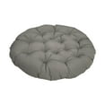thumbnail image 5 of colaxi Hanging Basket Egg Chair Cushion Padded Seat Cushion Patio Chair Pad Soft Thick Round 19.7inch Replacement for Indoor Outdoor Dark Grey, 5 of 9