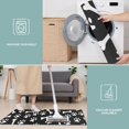 thumbnail image 6 of Paw Prints and Bones Kitchen Rugs Sets Of 3,Kitchen Runner Rugs Non Skid Washable,Decorative Kitchen Floor Mats for Kitchen,Sink,Laundry,17"x30"+ 17"x47" + 17"x59", 6 of 6