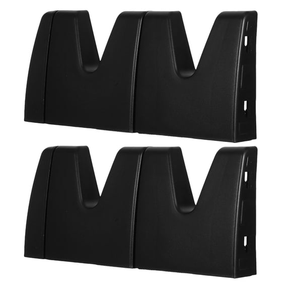 BESTOYARD 4Pcs Vehicle Organizer Block Container with Fence Boards for Vehicle Trunk Storage