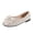 White, variant on Womens Pointed Toe Flats Diamond Bow Sequin Comfortable Slip On Flats Light Weight Dress Shoes Black,36