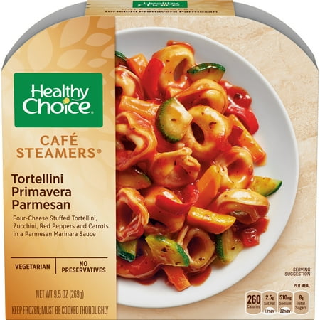 Healthy Choice Cafe Steamers Frozen Dinner, Tortellini ...