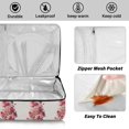 thumbnail image 4 of Iauyy Casserole Carrier for Hot Food Insulated Casserole Travel Carry Bag with Lid Food Warmer Bag for Party/Picnic,Metal Rose, 4 of 7