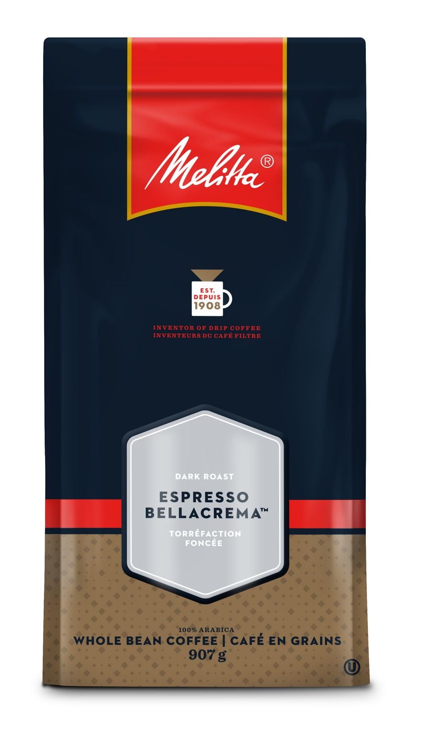 Café espresso à grains entiers de Melitta