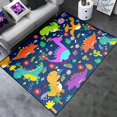 thumbnail image 2 of Dinosaur Rugs for Boys Bedroom Dinosaur Play Rug Kids Room Rug Dinosaur Area, 2 of 6