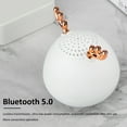 thumbnail image 6 of Christmas Gifts Liweisiy Portable Speaker Bluetooth Speaker Wireless Speaker Bluetooth 5.0 Mini Speaker D4229 White, 6 of 7