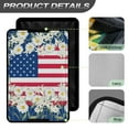 thumbnail image 4 of Yuyamidu Daisy RV Door Window Shade Cover American Flag RV Blackout Window Cover with Privacy UV Protection Universal Camper Door Window Sunshade, 26 x 17 Inch, 4 of 7