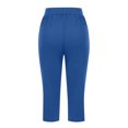 thumbnail image 6 of Xzbqbs Capris for Womens Capris for Summer Plus Size Capri Pants Workout Wide Leg Cropped Pants Causal Lounge Capris Pants with Pockets, 6 of 6