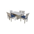thumbnail image 1 of Table de Salle à Manger Patio Extérieur Rectangulaire Fairmont avec 6 Chaises Sans Bras, 1 of 2