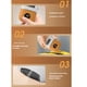 thumbnail image 5 of Guardurnaity Dispositivo de reparación de pies duro y duradero ABS con piedra de pulido inteligente para eliminación de callos Cuidado de los pies Gris, 5 of 6