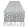 thumbnail image 1 of DII Farmhouse Mini Diamond Braided Table Runner, 15x108, Gray, 1 of 4